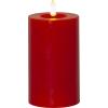 STAR TRADING LED Kerze Flamme Flow 15cm 12.061-44 1 rot