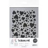 I AM CREATIVE Schablone Herzen A5 2000.33