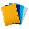 EXACOMPTA Gummibandmappe A4 55110E sortiert PP, 3 Klappen