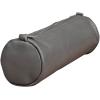 CLAIREFONTAINE Schlamperetui AgeBag 21x6cm 77033C grau, rund, Leder