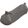 CLAIREFONTAINE Schlamperetui AgeBag 18,5x4cm 77034C grau, rund, Leder