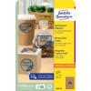 AVERY ZWECKFORM Etiketten 40mm L7105-25 naturbraun 600 Stück