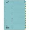 BÜROLINE Kartonregister A4 40573 blau/beige A-Z