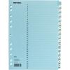 NOVOOO Kartonregister A4 40553 blau/beige 1-31