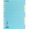 NOVOOO Kartonregister A4 40581 bunt 12-teilig