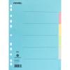 NOVOOO Kartonregister A4 40577 bunt 6-teilig