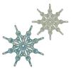 SIZZIX Stanzformen Schneeflocken 664227 2er Set