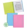 KOLMA Notizbuch PP recycled A5 06.541.20 pink/violet, dotted 7mm 100Bl.