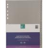 BÜROLINE Register PP A4 40957 grau A-Z 24-teilig