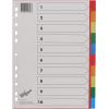 BÜROLINE Register PP A4 40983 bunt 10-teilig