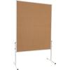 FRANKEN Moderationstafel 150x120 cm MT9009 U-Act!Line, Jute
