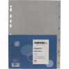 NOVOOO Register PP A4 40933 grau 1-6