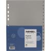NOVOOO Register PP A4 40939 grau 1-15