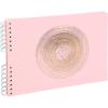 EXACOMPTA Spiralalbum Ellipse 32x22cm 16166E rosa 50 Seiten