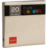 ELCO Serviette Zelltuch 24x24cm PC234020-004 3-lagig, crème 20Stk.