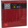 ELCO Serviette Zelltuch 33x33cm PC334020-025 3-lagig, bordeaux 20Stk.