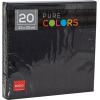ELCO Serviette Zelltuch 33x33cm PC334020-090 3-lagig, schwarz 20Stk.