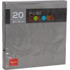 ELCO Serviette Zelltuch 33x33cm PC334020-011 3-lagig, grau 20Stk.