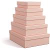 BIGSO BOX OF SWEDEN Aufbewahrungsbox Cindy 325552133 dusty pink 5er-Set
