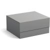 BIGSO BOX OF SWEDEN Aufbewahrungsbox Ilse 345354133 grau 3er-Set