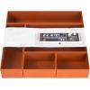BIGSO BOX OF SWEDEN Pultorganisator Emma 780552201 terracotta 5er-Set