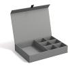 BIGSO BOX OF SWEDEN Schmuckbox Jolie 706154101TAB grau 26.5x19x7cm
