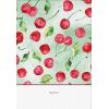 NATUR VERLAG Notizbuch Crushpaper A5 11005N Kirsche Muster, dotted