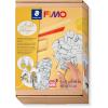 FIMO Modellierset 4x25g 8025HTC5 Marmor Design
