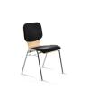 MAYER Besucherstuhl Wood Comf. Plus 211601 stapelbar, 2 Polster