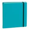 QUO-VADIS Agenda Exec. Prest. Silk 2026 905494Q 1W/2S türkis ML 16x16cm