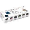 KREUL Glas-Porzellanmalfarben 16602 Chalky 6x20ml