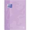 OXFORD Spiralbuch A4+ 400138325 liniert pastelllila 80 Blatt