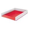 LEITZ Briefkorb WOW A4 53611026 weiss/rot