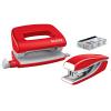 LEITZ Locher/Hefter NeXXt WOW 5561 5561-20-26 rot, Bundle 10 Blatt