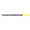 STAEDTLER Fasermaler mit Pinselspitze 371-105 pastellgelb