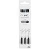 COPIC Multiliner 22075633 grau, schwarz 3 Stück
