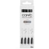 COPIC Multiliner 22075634 grau 4 Stück