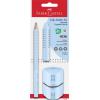 FABER-CASTELL Schreibset Jumbo Grip B 580084 sky blue