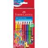 FABER-CASTELL Farbstift Jumbo Grip 280922 Back to school 10 Stück