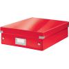 LEITZ Click&Store WOW Org.box M 6058-00-26 rot 281x100x370mm