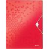 LEITZ Sammelbox WOW PP 4629-00-26 rot 250x30x330mm