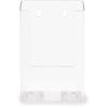 DEFLECTO Prospekthalter 115x180mm 76001 transparent DIN lang