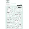 SIZZIX Klarischtstempel Hello sweetie STAMP347 15.5x11.1x0.3cm