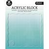 SIZZIX Acryl-Stempelblock 12x12x0.8cm ASB04