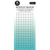 SIZZIX Acryl-Stempelblock 15x7x0.8cm ASB02