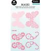 SIZZIX Maske 15x21x0.1cm MASK170 Schmetterling