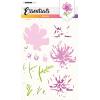SIZZIX Maske 15x21x0.1cm MASK123 Blume