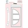 SIZZIX Stanzform 21.2x14.2x0.1cm CD423 Feinlinig 1 Stuck