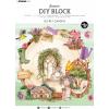 SIZZIX Designblock A4 DCB36 Secretegarden 32 Blatt