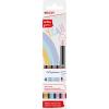 EDDING Fasermaler 1200 4-1200-4-3 Glitzer E-4 Pastell 4 Stück